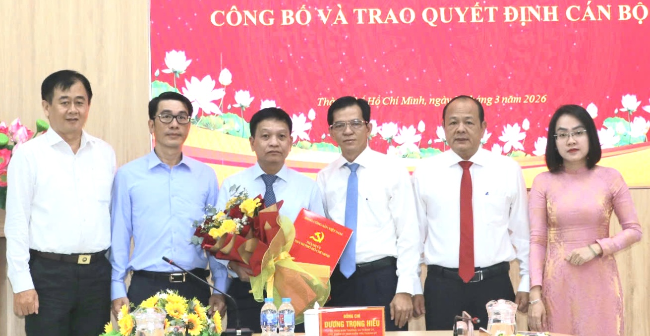 Ban Thường vụ thành ủy TPHCM chỉ định ông Đỗ Đăng Ái làm Phó Bí thư phường An Phú Đông - Ảnh 2.