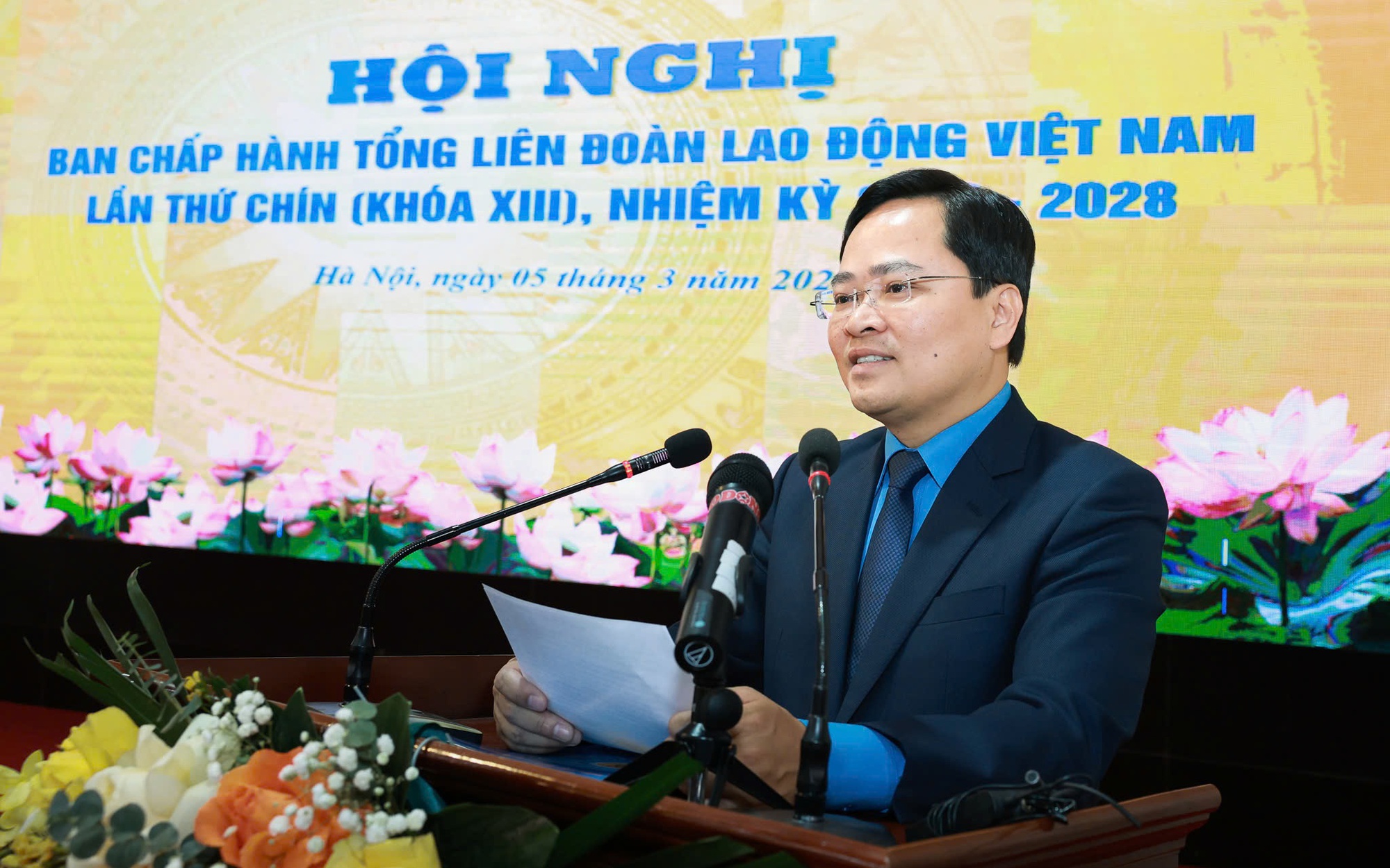 Ông Nguyễn Anh Tuấn: Đem hết sức mình để phục vụ giai cấp công nhân, đoàn viên, người lao động