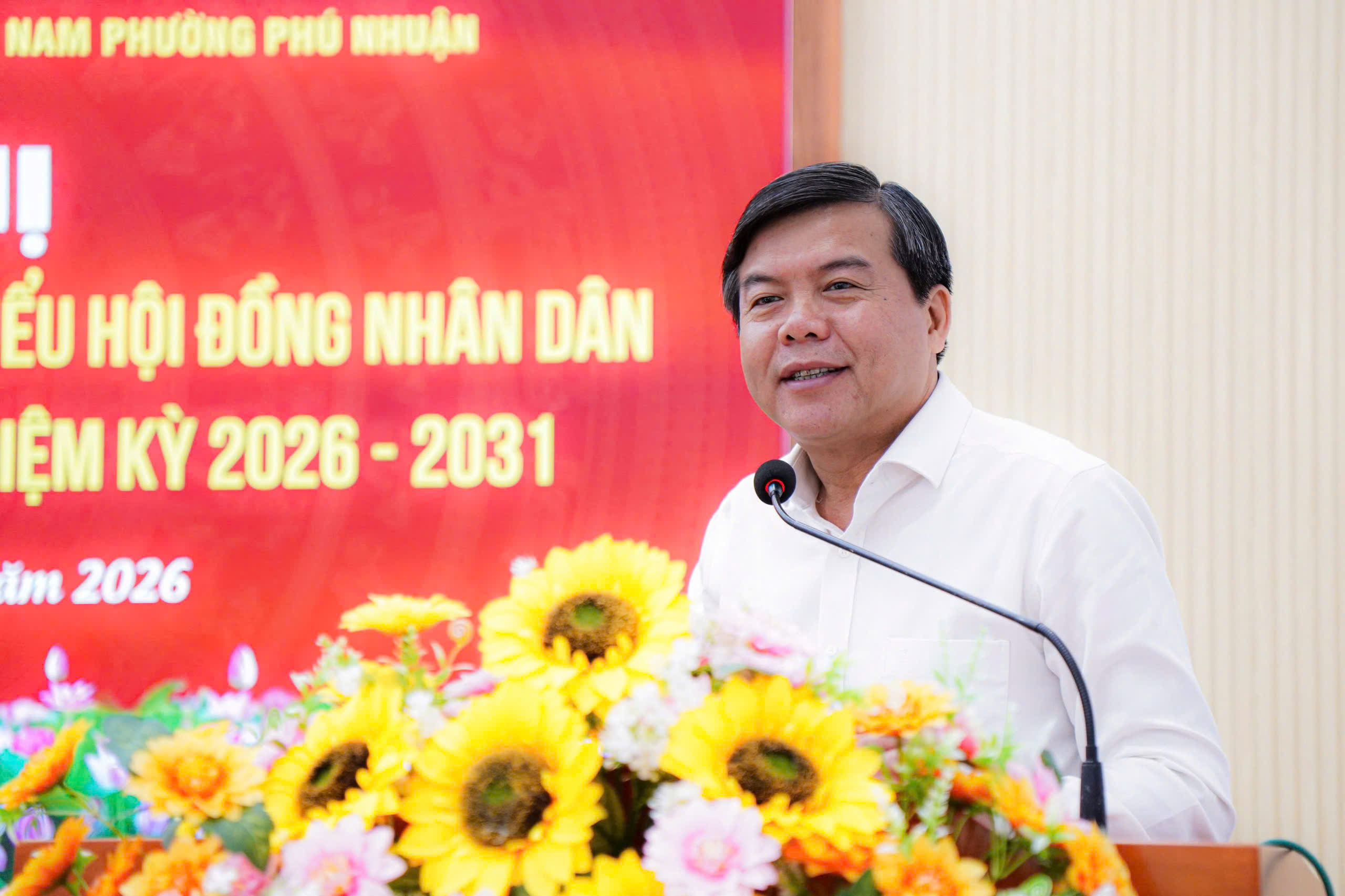&Ocirc;ng Tăng Hữu Phong cam kết kh&ocirc;ng để c&aacute;c cử tri phiền l&ograve;ng, thất vọng - Ảnh 1.