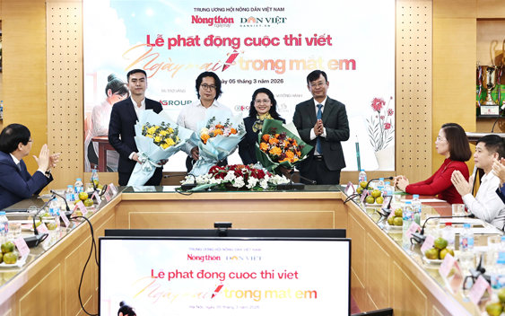 Phát động cuộc thi viết "Ngày mai trong mắt em"