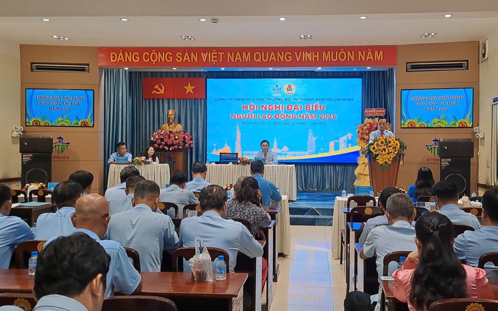CITENCO bảo đảm việc làm, đời sống cho người lao động