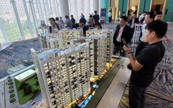 Giảm tín dụng vào bất động sản
