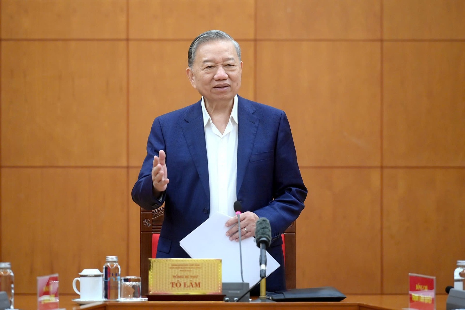 Tổng B&iacute; thư T&ocirc; L&acirc;m: N&acirc;ng cao chất lượng c&aacute;n bộ cơ sở trong giai đoạn mới l&agrave; y&ecirc;u cầu cấp thiết - Ảnh 2.