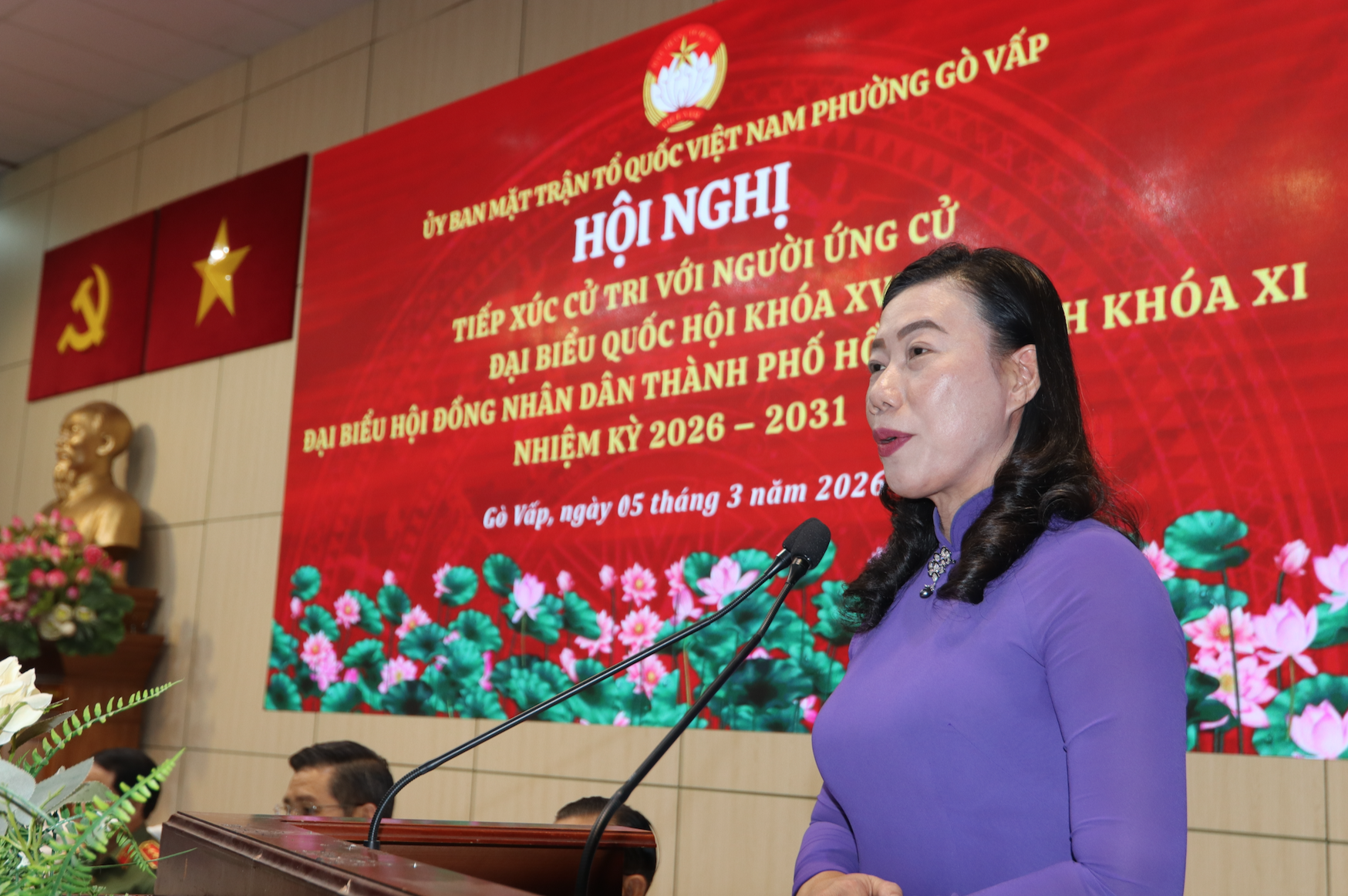 Ứng cử vi&ecirc;n ĐBQH L&ecirc; Thụy Mỵ Ch&acirc;u: Cần c&oacute; cơ chế đặc th&ugrave; cho ng&agrave;nh gi&aacute;o dục TPHCM - Ảnh 5.