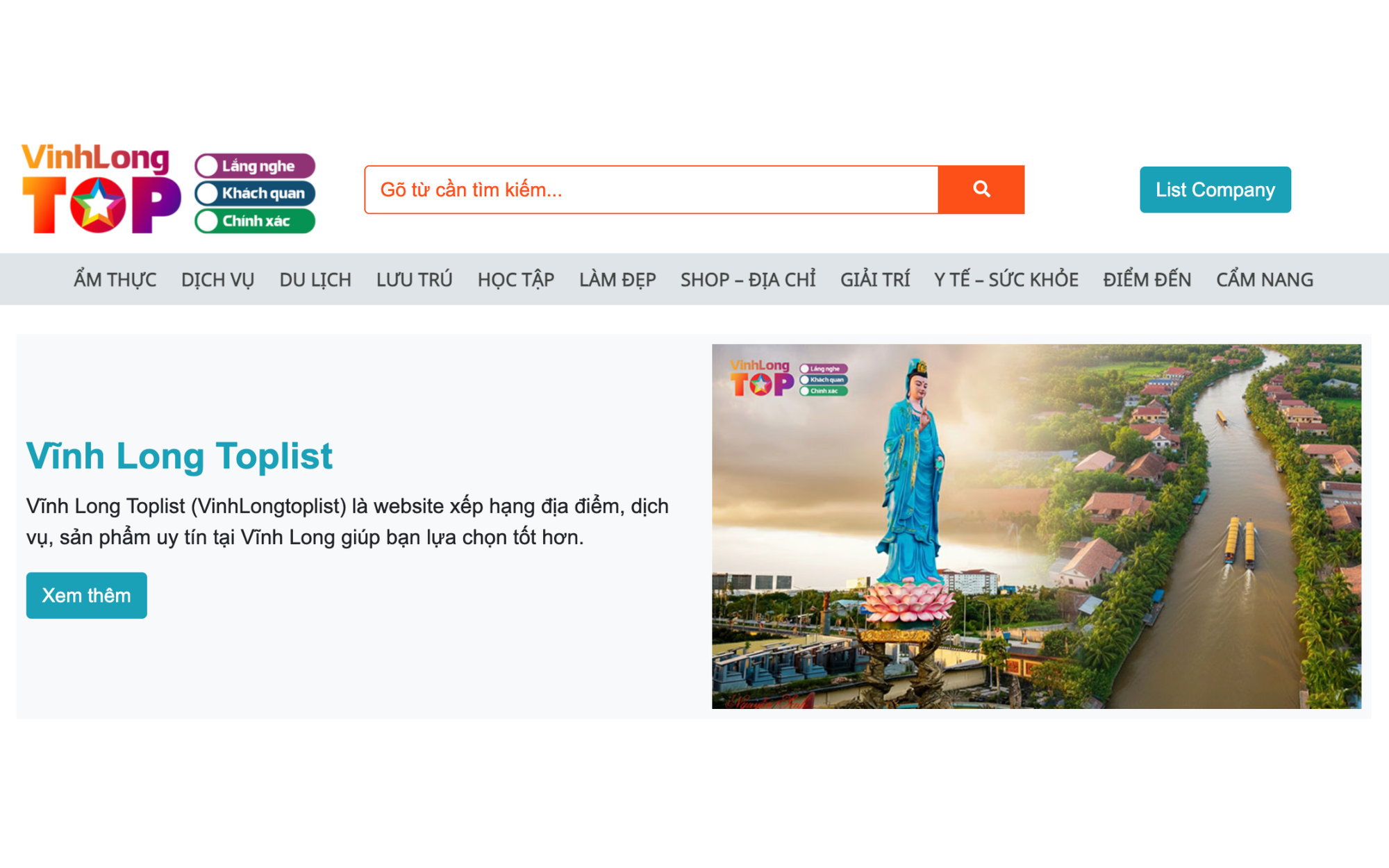 VinhLongToplist - Bản đồ trải nghiệm du lịch sinh thái miệt vườn Vĩnh Long