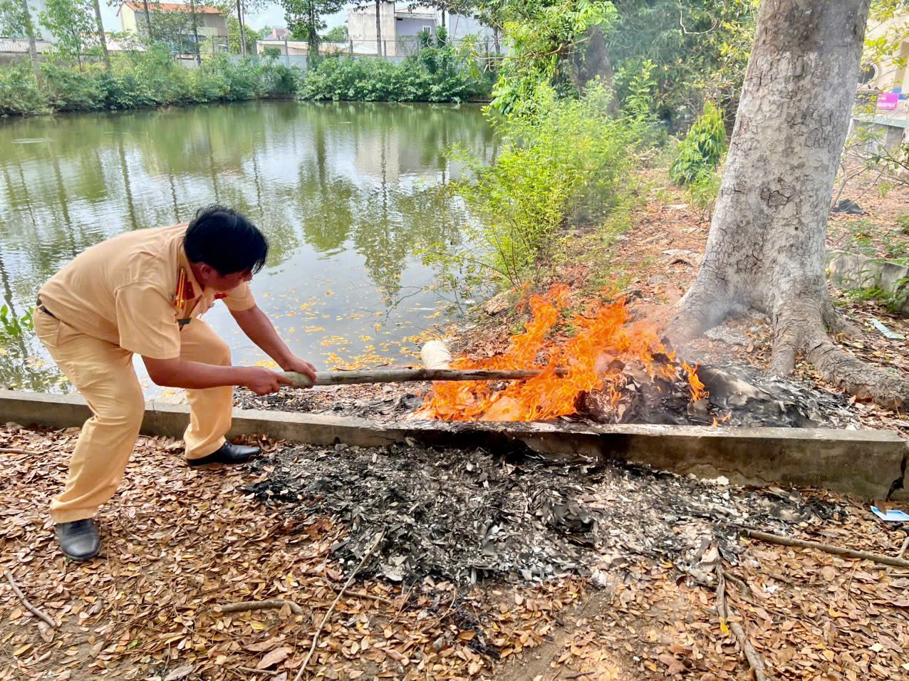 Tây Ninh tiêu hủy hơn 70 . 000 Phôi đăng ký xe , nâng cao quản lý giao thông - Ảnh 3.