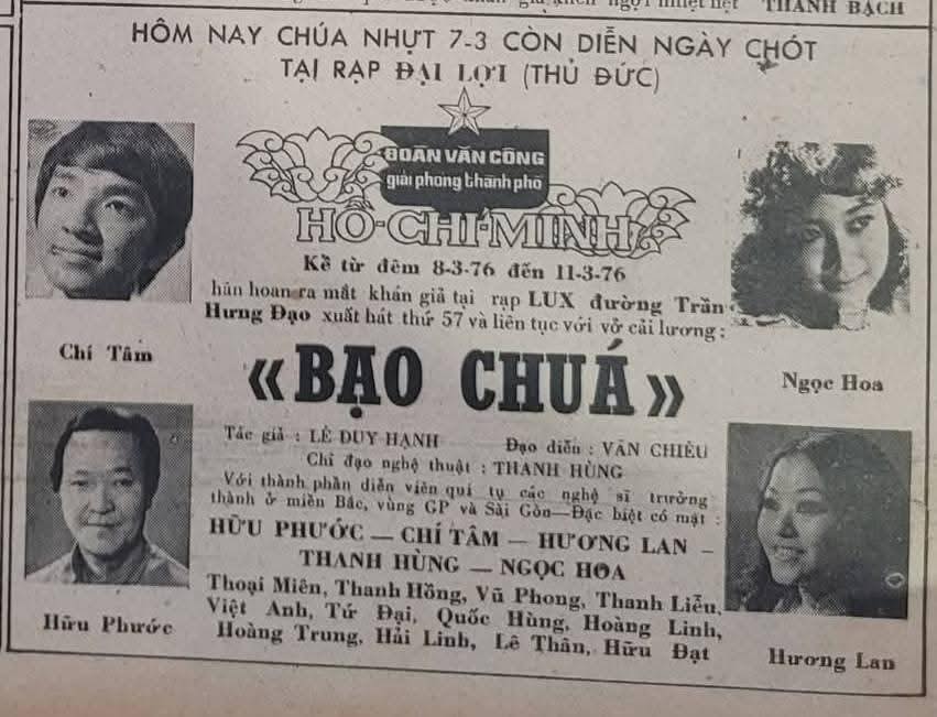 Nghệ sĩ Ch&iacute; T&acirc;m t&igrave;m lại tờ rơi 50 năm trước v&agrave; nhớ duy&ecirc;n nợ đời nghệ sĩ - Ảnh 2.