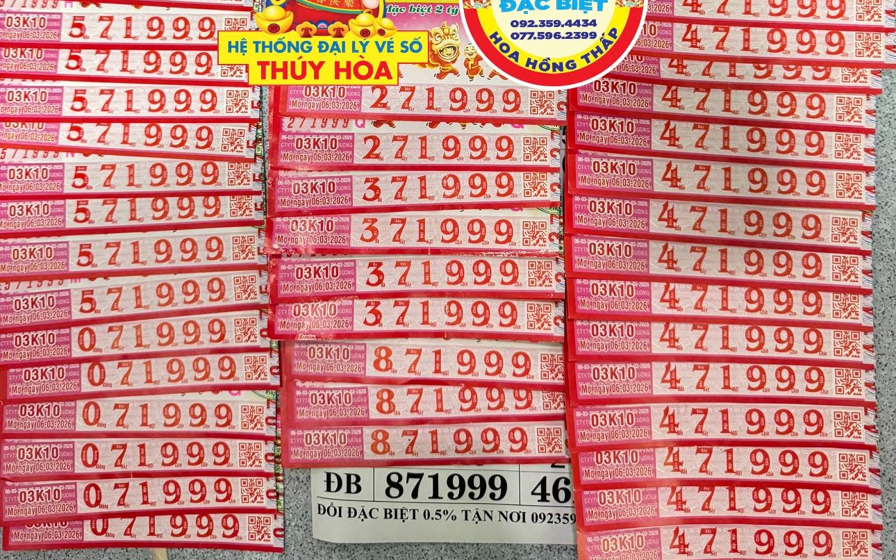 Chiều 7-3, thêm nhiều khách hàng ở TPHCM trúng thưởng xổ số miền Nam