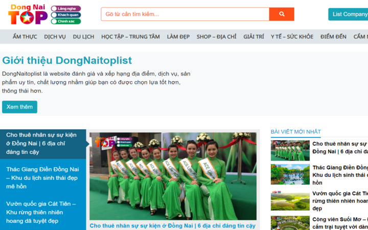 DongNaiToplist - Kim chỉ nam cho hành trình khám phá Đồng Nai trọn vẹn