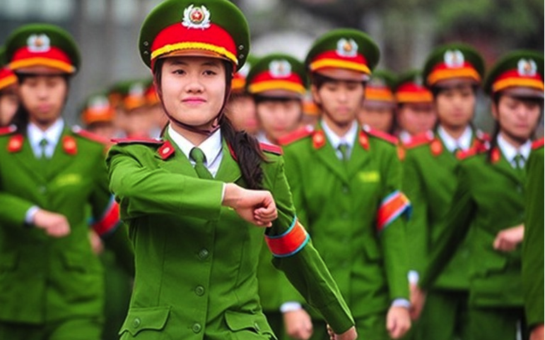 Cận trên 3 độ không được tuyển vào trường công an