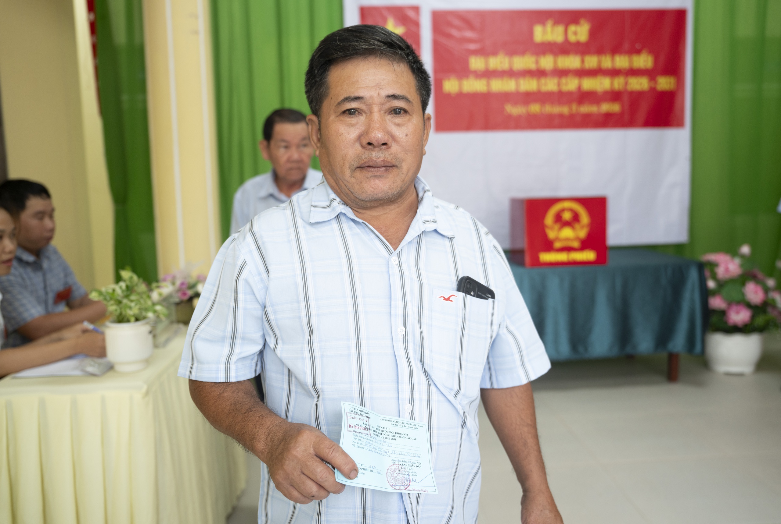 Cử tri Thổ Châu nô nức bầu cử sớm đại biểu Quốc hội năm 2026 - Ảnh 15.