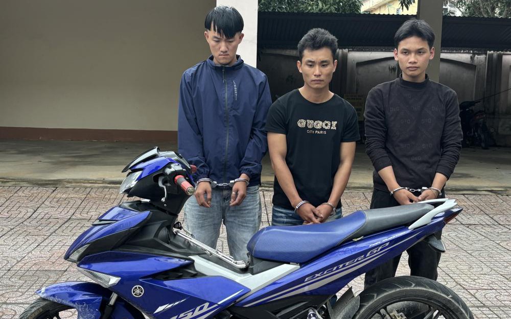 Bắt 3 đối tượng gây vụ cướp giật táo tợn trong đêm 8-3
