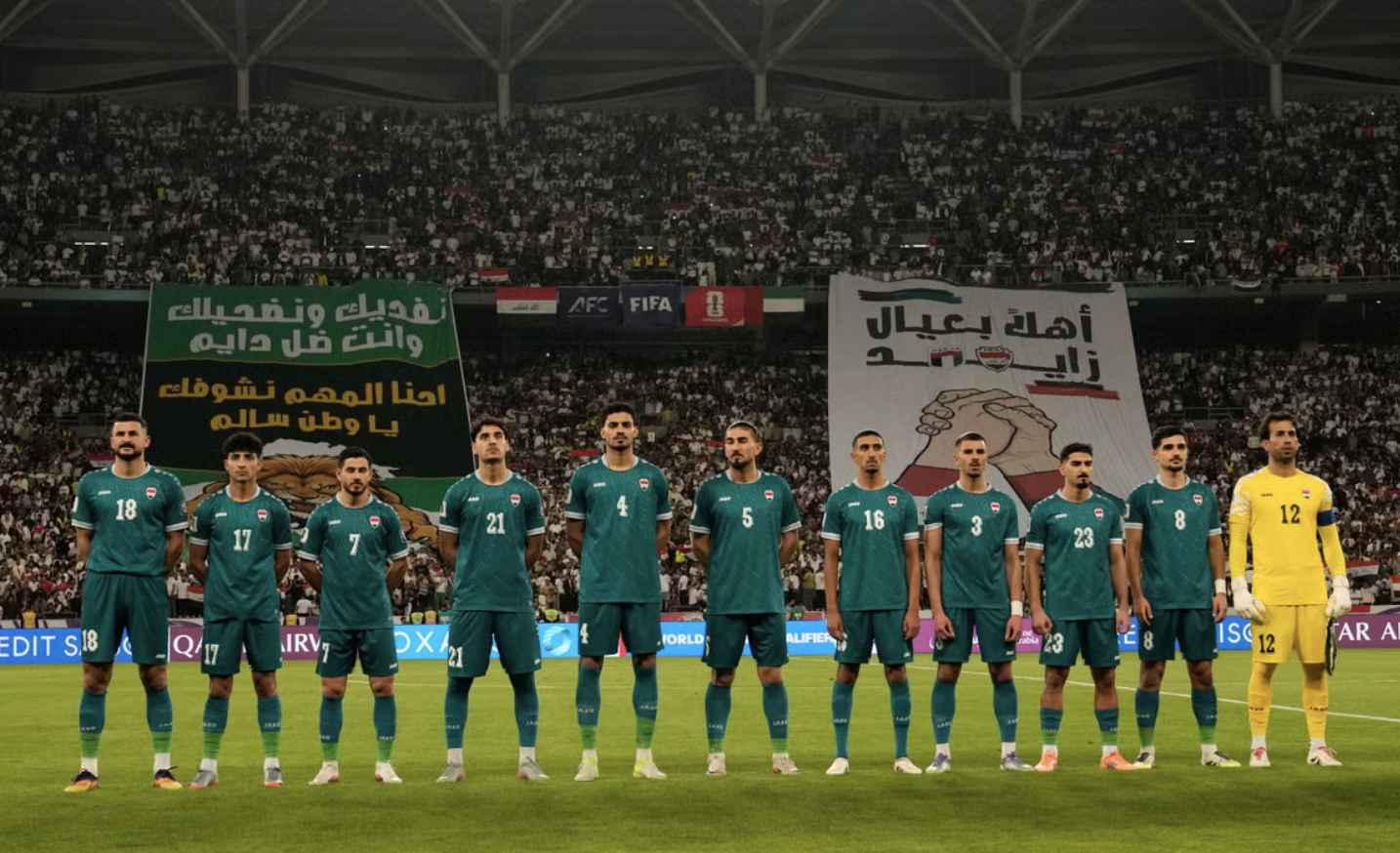Iraq y&ecirc;u cầu FIFA ho&atilde;n trận play-off World Cup - Ảnh 1.