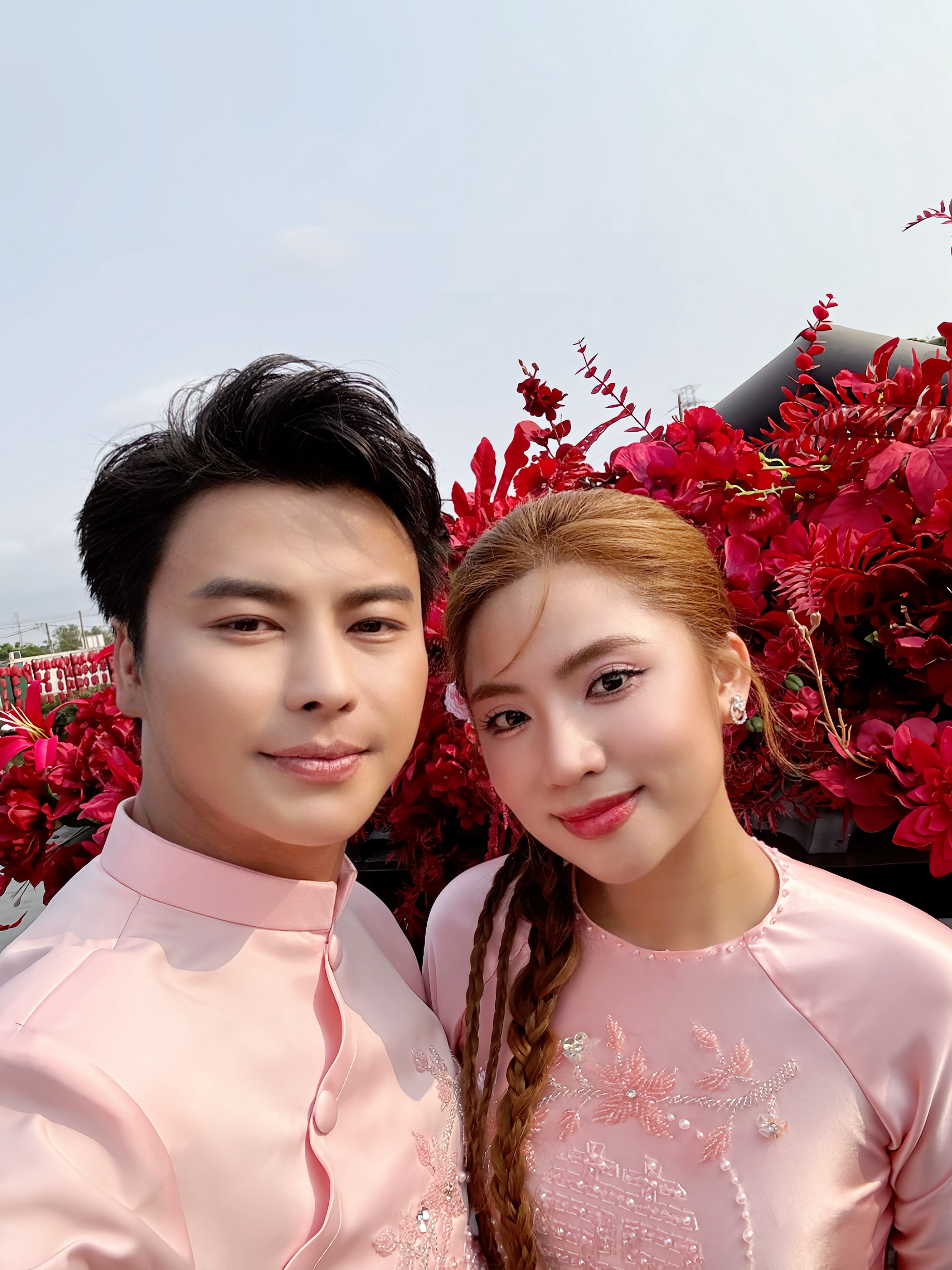 Ch&acirc;u Ngọc Ti&ecirc;n được t&iacute;ch cực "đẩy thuyền" c&ugrave;ng NSƯT V&otilde; Minh L&acirc;m - Ảnh 2.
