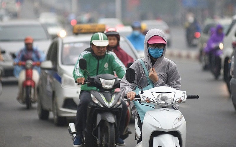 Không khí lạnh tràn xuống, miền Bắc chuyển mưa, rét