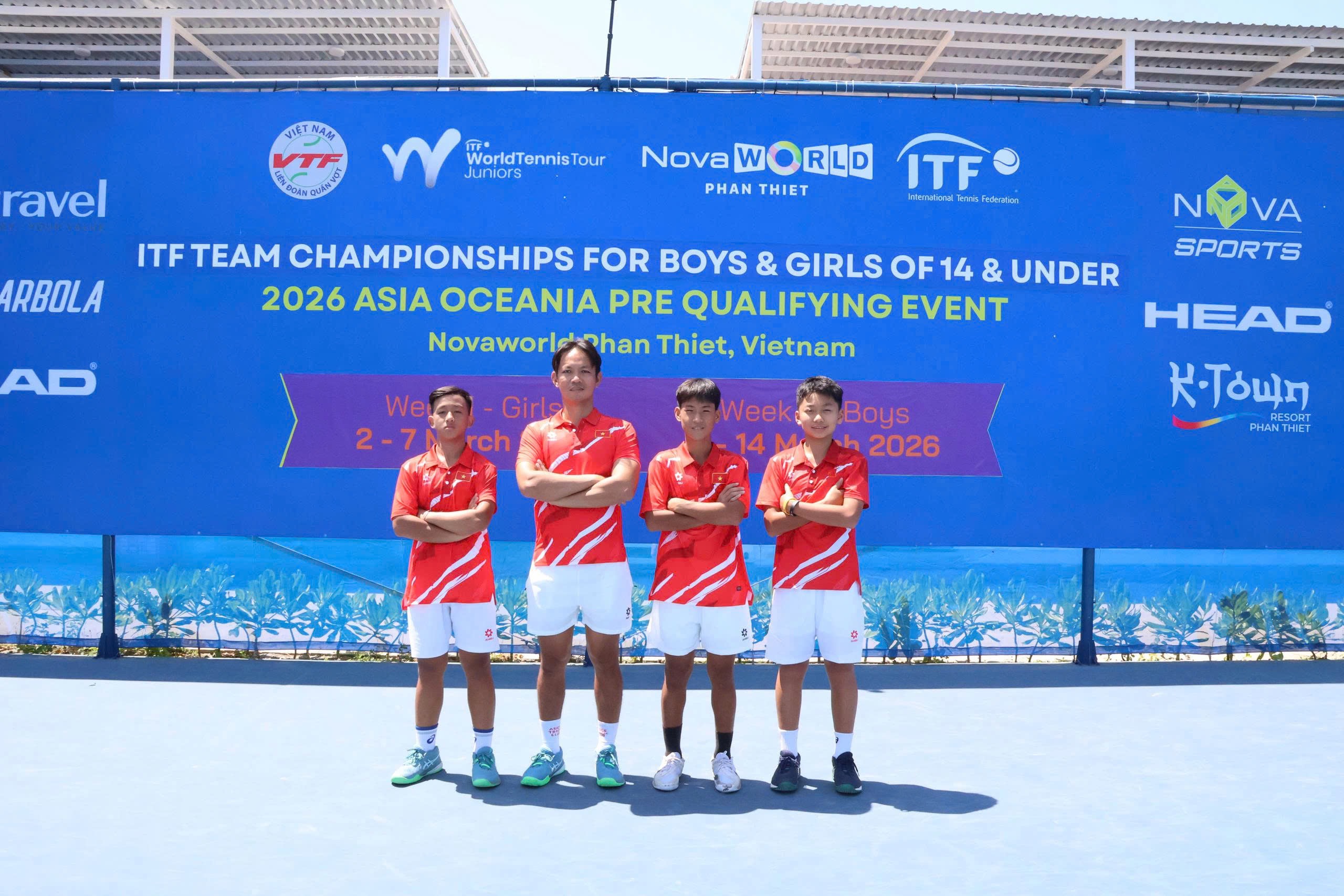 14 quốc gia tranh tài tại giành vé dự Final Qualifying ITF World Junior - Ảnh 2.
