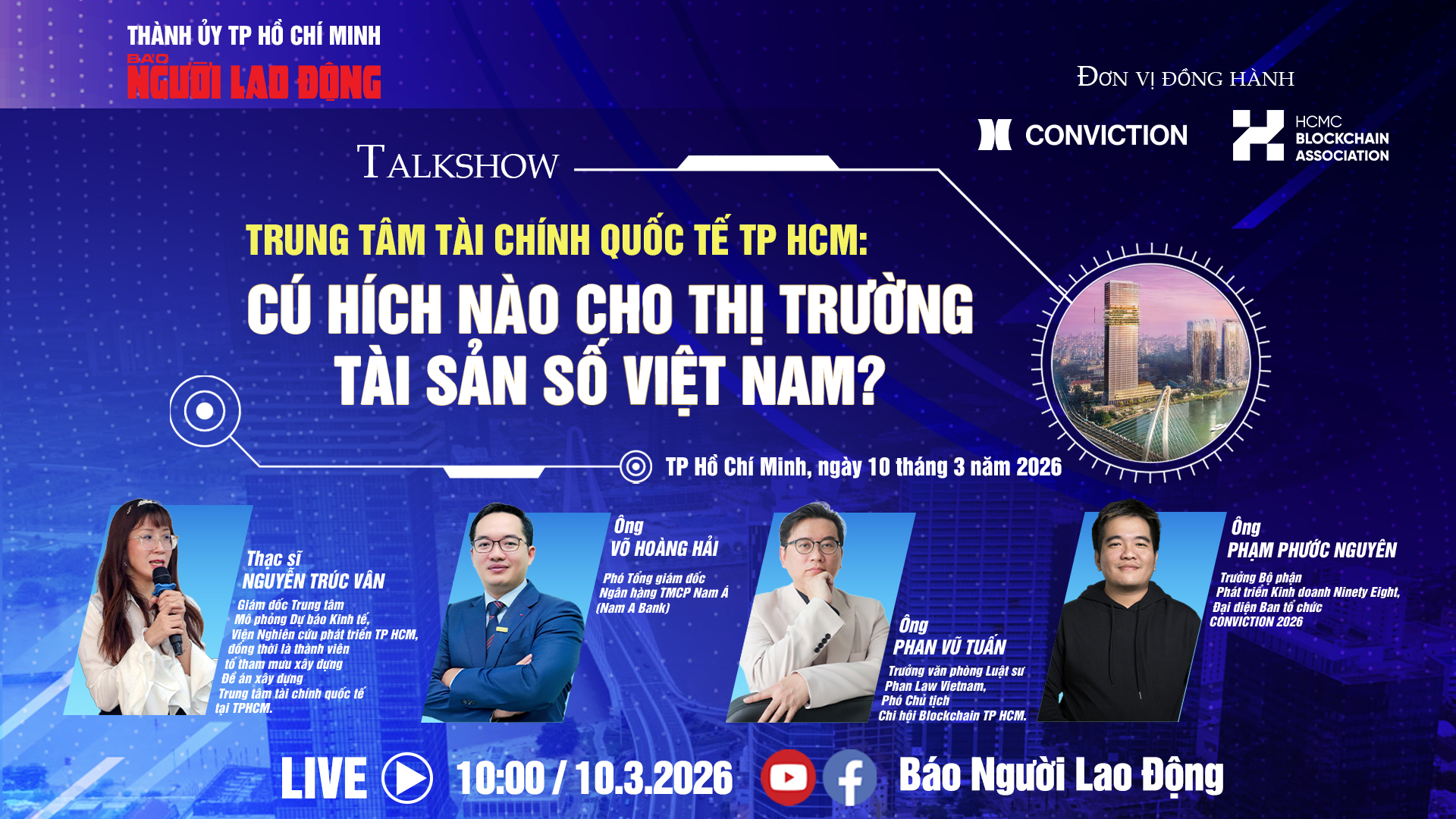 Talkshow Trung tâm Tài chính quốc tế TPHCM: Cú hích cho tài sản số Việt Nam 2026 - Ảnh 1.