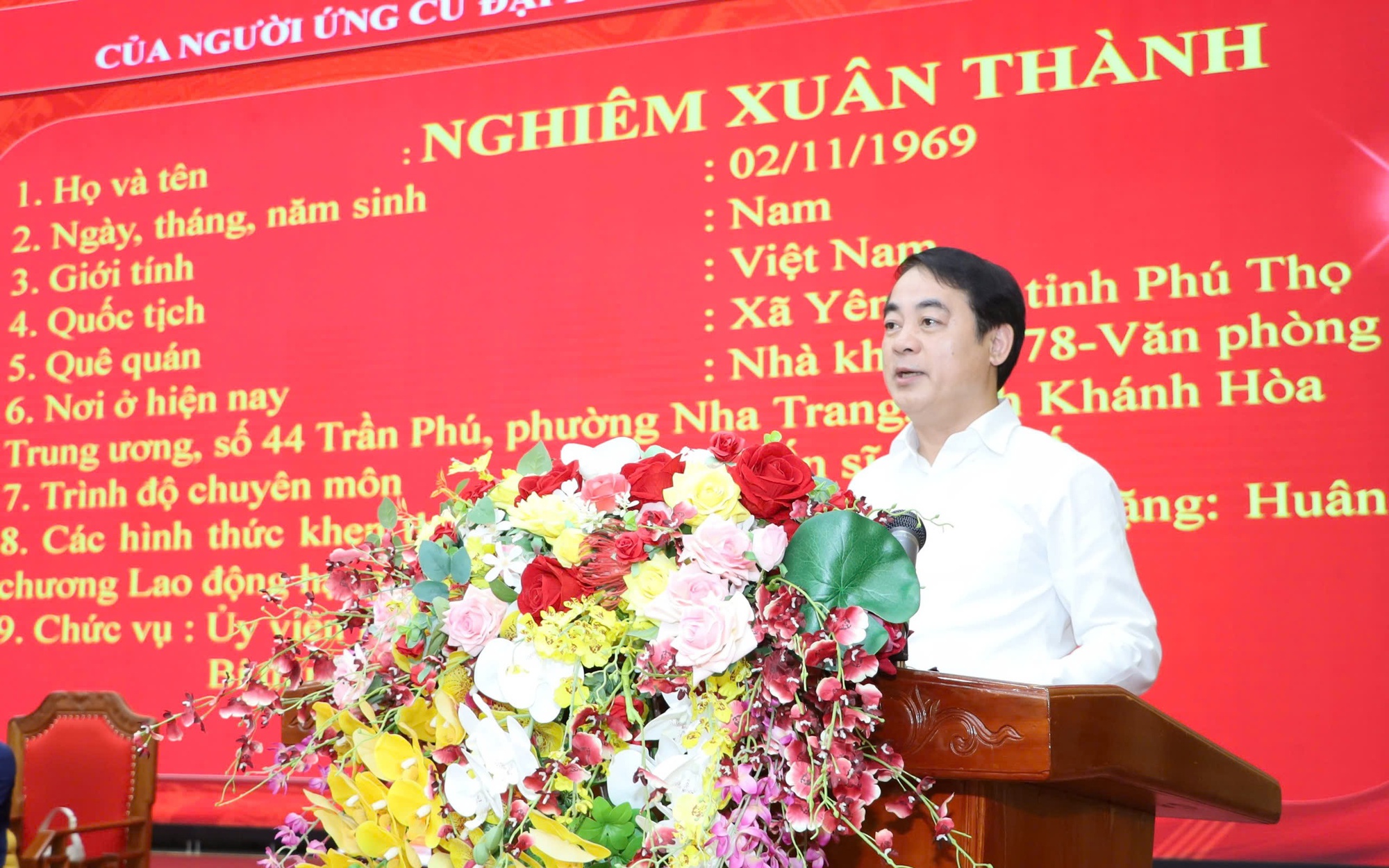 Bí thư tỉnh Khánh Hòa cam kết gì với cử tri?