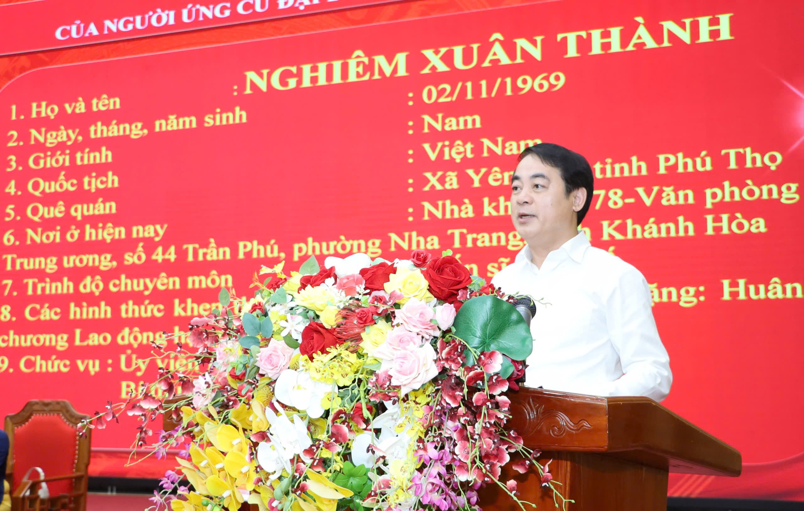 Bí thư tỉnh Khánh Hòa cam kết gì với cử tri? - Ảnh 3.