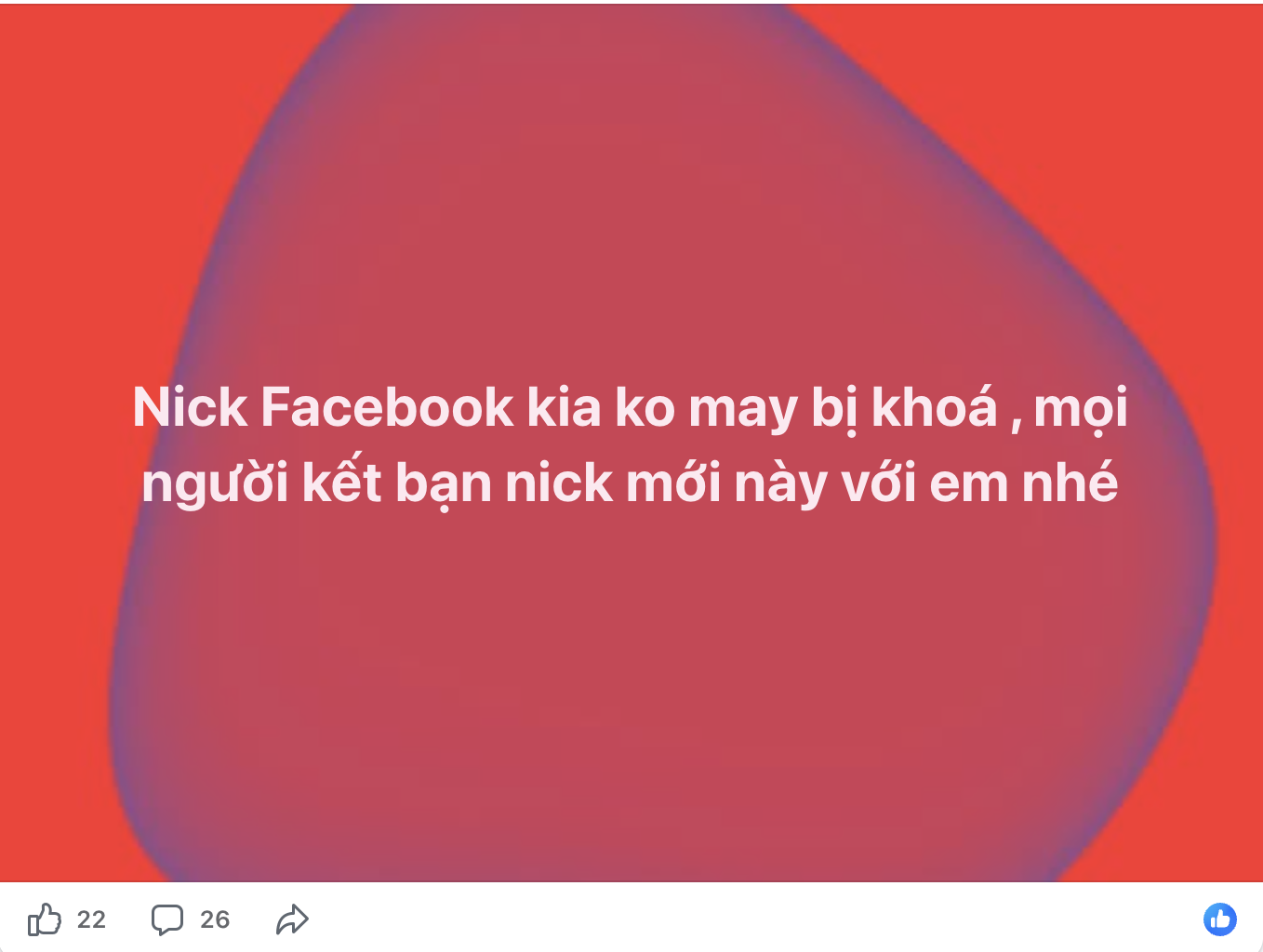 Chủ shop online "to&aacute;t mồ h&ocirc;i" v&igrave; t&agrave;i khoản Facebook đột ngột bị kh&oacute;a - Ảnh 2.