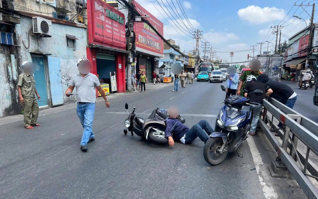 Công an TPHCM khởi tố 2 người đánh nhau trên đường Trường Chinh