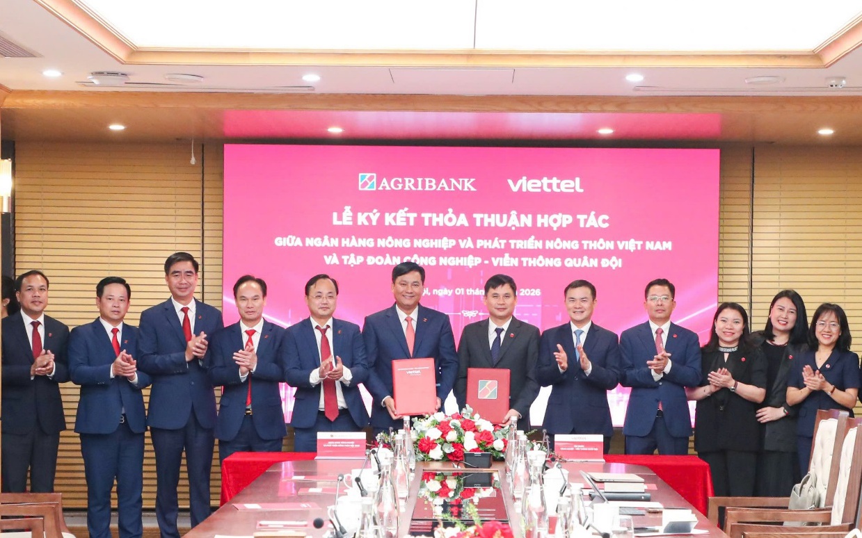 Agribank và Viettel hợp tác, kết nối sức mạnh vì tương lai số