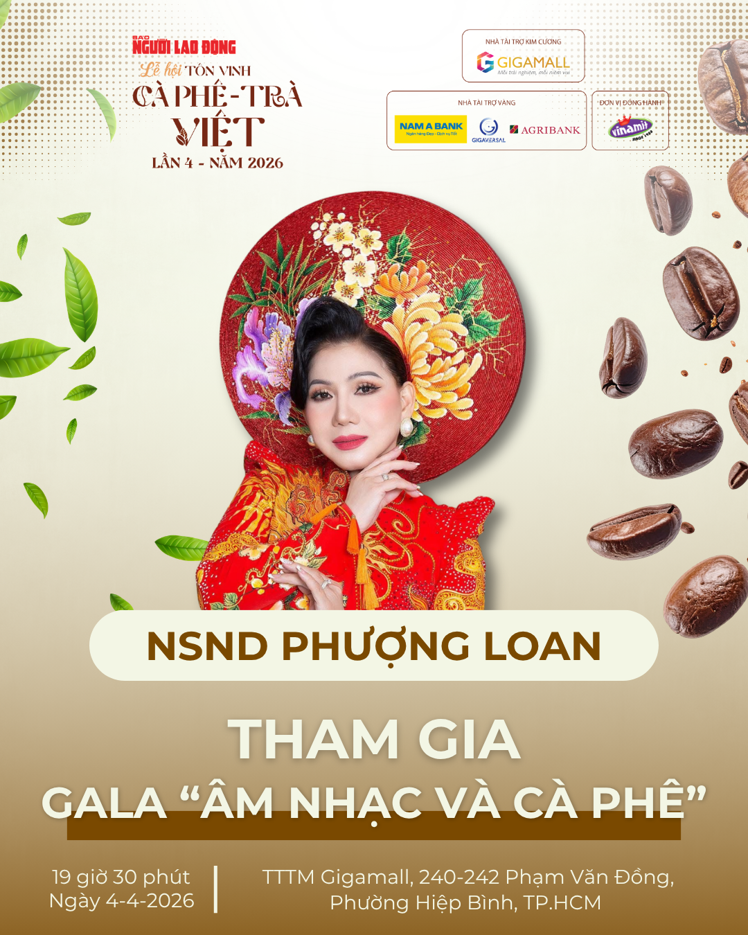 Điểm hẹn nghệ thuật đặc sắc tại lễ hội &ldquo;T&ocirc;n vinh c&agrave; ph&ecirc; - tr&agrave; Việt&rdquo; lần 4 năm 2026 - Ảnh 2.