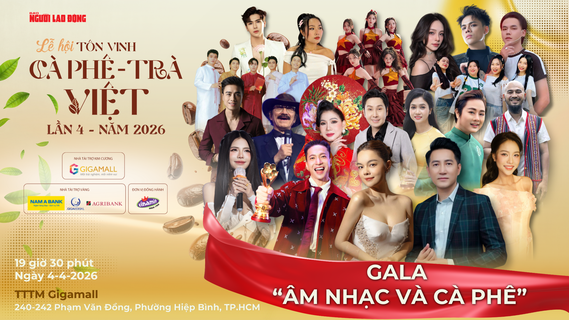 Điểm hẹn nghệ thuật đặc sắc tại lễ hội &ldquo;T&ocirc;n vinh c&agrave; ph&ecirc; - tr&agrave; Việt&rdquo; lần 4 năm 2026 - Ảnh 1.