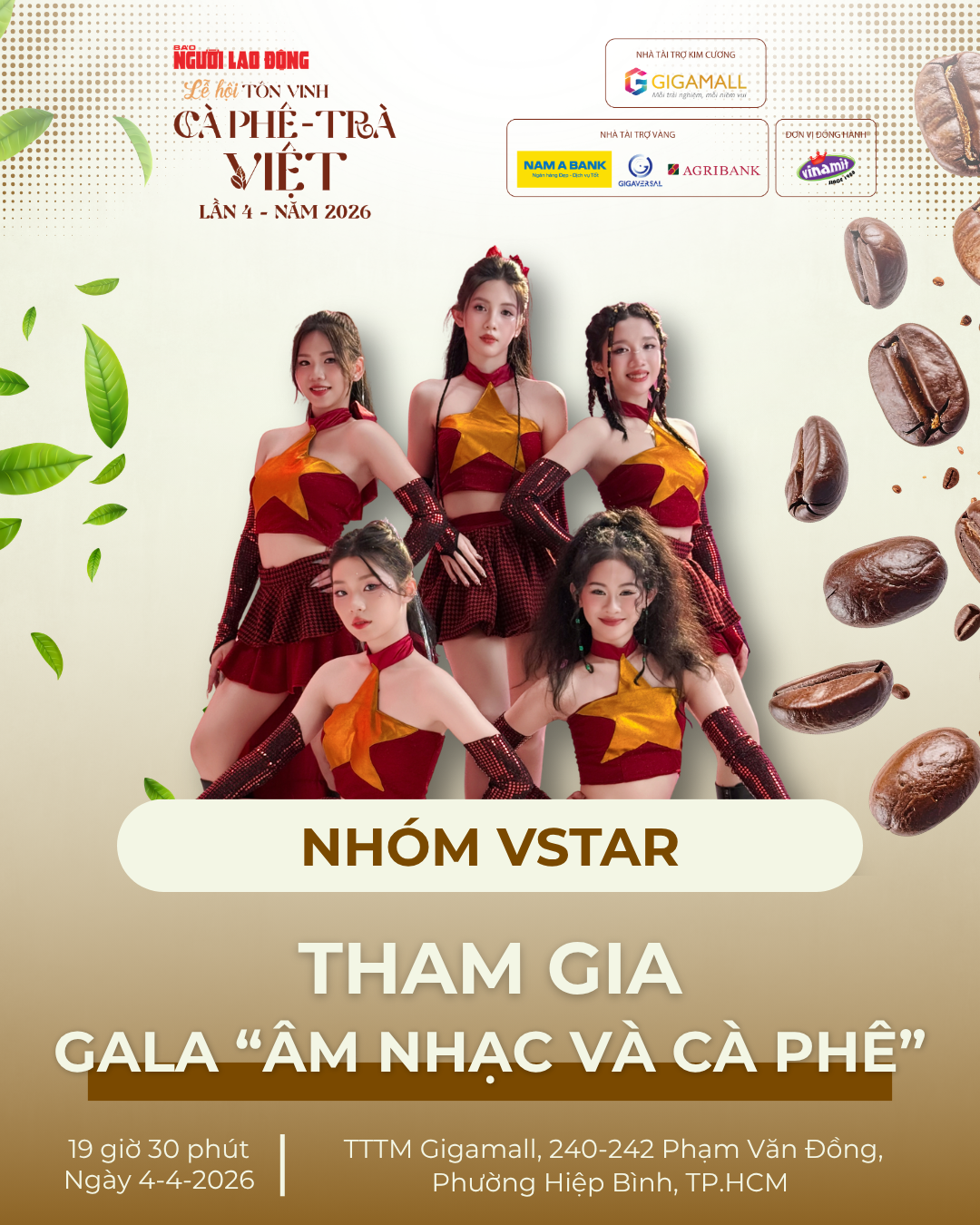 Điểm hẹn nghệ thuật đặc sắc tại lễ hội &ldquo;T&ocirc;n vinh c&agrave; ph&ecirc; - tr&agrave; Việt&rdquo; lần 4 năm 2026 - Ảnh 6.