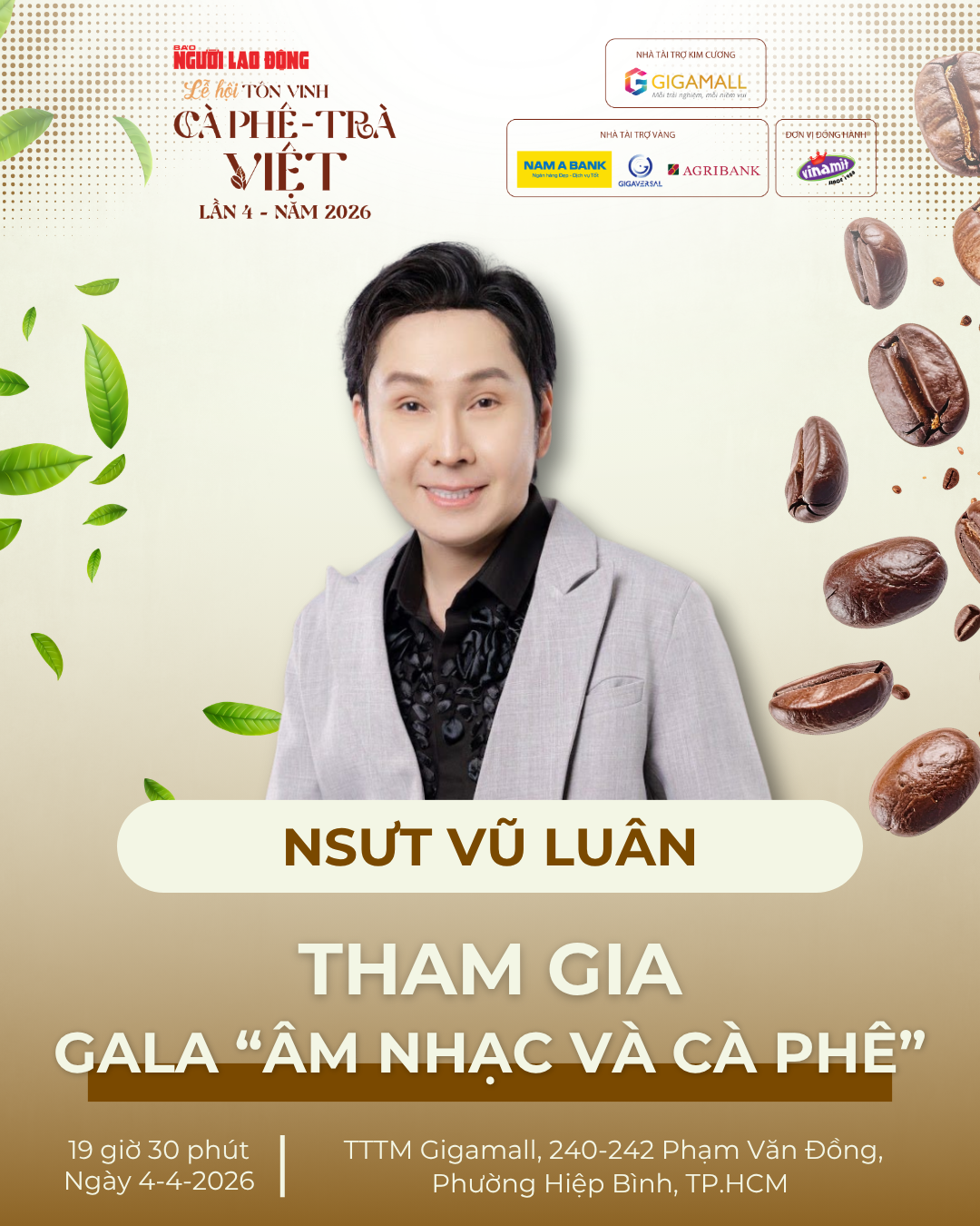 Điểm hẹn nghệ thuật đặc sắc tại lễ hội &ldquo;T&ocirc;n vinh c&agrave; ph&ecirc; - tr&agrave; Việt&rdquo; lần 4 năm 2026 - Ảnh 3.