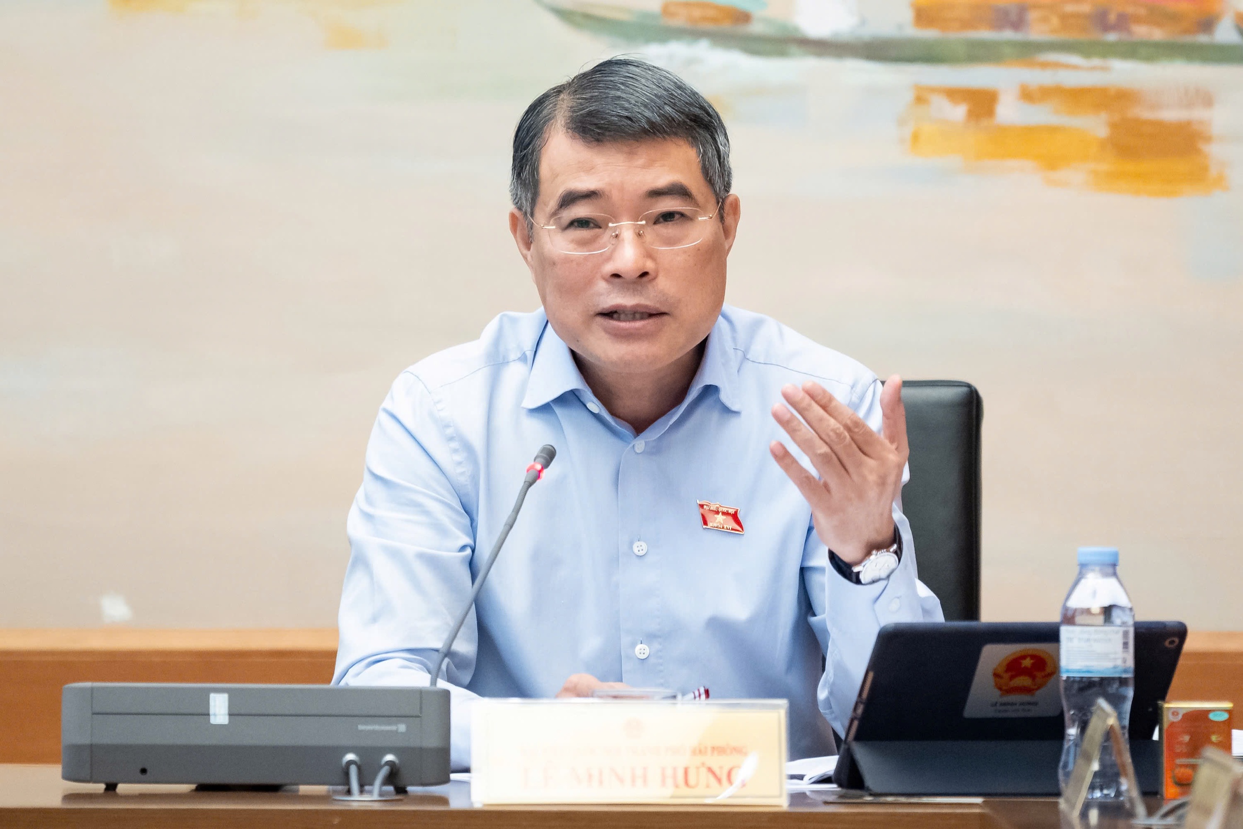 Thủ tướng L&ecirc; Minh Hưng: Kh&ocirc;ng chấp nhận tăng trưởng cao m&agrave; đ&aacute;nh đổi ổn định vĩ m&ocirc;  - Ảnh 1.