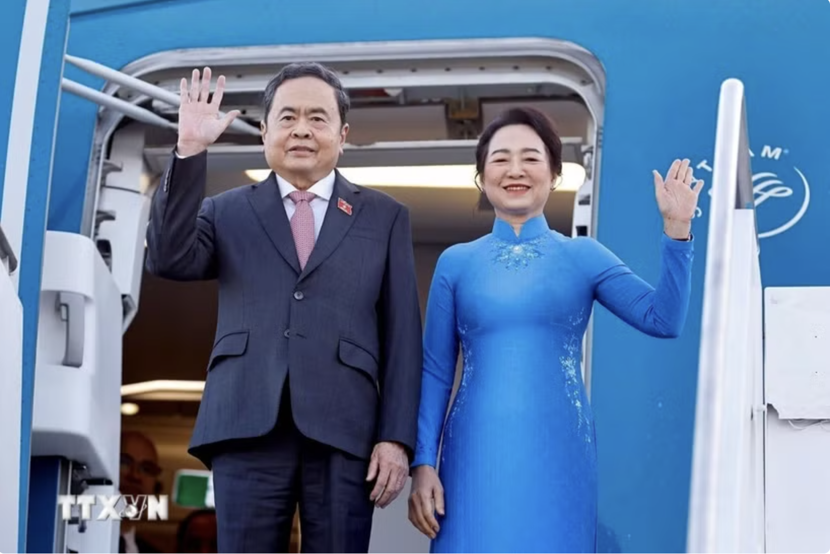 Chủ tịch Quốc hội Trần Thanh Mẫn tiếp kiến Gi&aacute;o ho&agrave;ng Leo XIV - Ảnh 4.