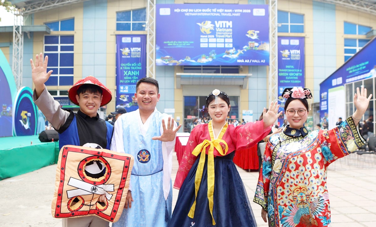Tr&ecirc;n 90.000 lượt kh&aacute;ch tham dự Hội chợ Du lịch quốc tế Việt Nam 2026 - Ảnh 4.