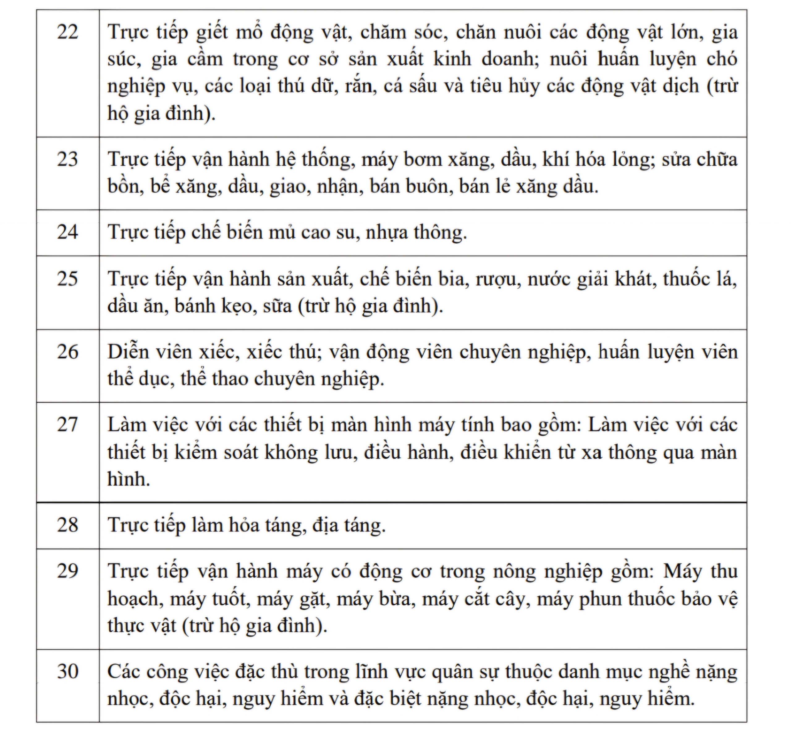 Những công việc nào được đề xuất bổ sung vào danh mục có yêu cầu nghiêm ngặt về an toàn lao động? - Ảnh 4.