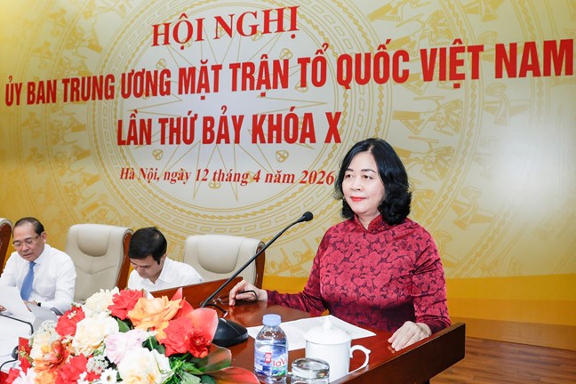 Hiệp thương cử 3 ph&oacute; chủ tịch Ủy ban Trung ương MTTQ Việt Nam - Ảnh 1.