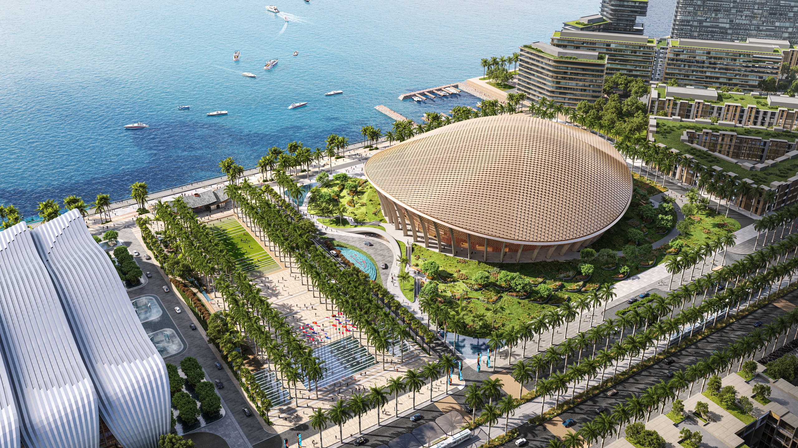 Cận cảnh đại c&ocirc;ng trường APEC 2027 đang tăng tốc thi c&ocirc;ng ở Ph&uacute; Quốc - Ảnh 15.