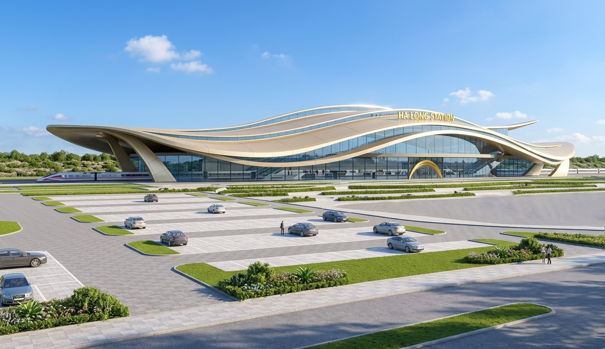 Vingroup khởi công tuyến đường sắt tốc độ cao Hà Nội - Quảng Ninh trị giá hơn 5,6 tỉ USD - Ảnh 4.
