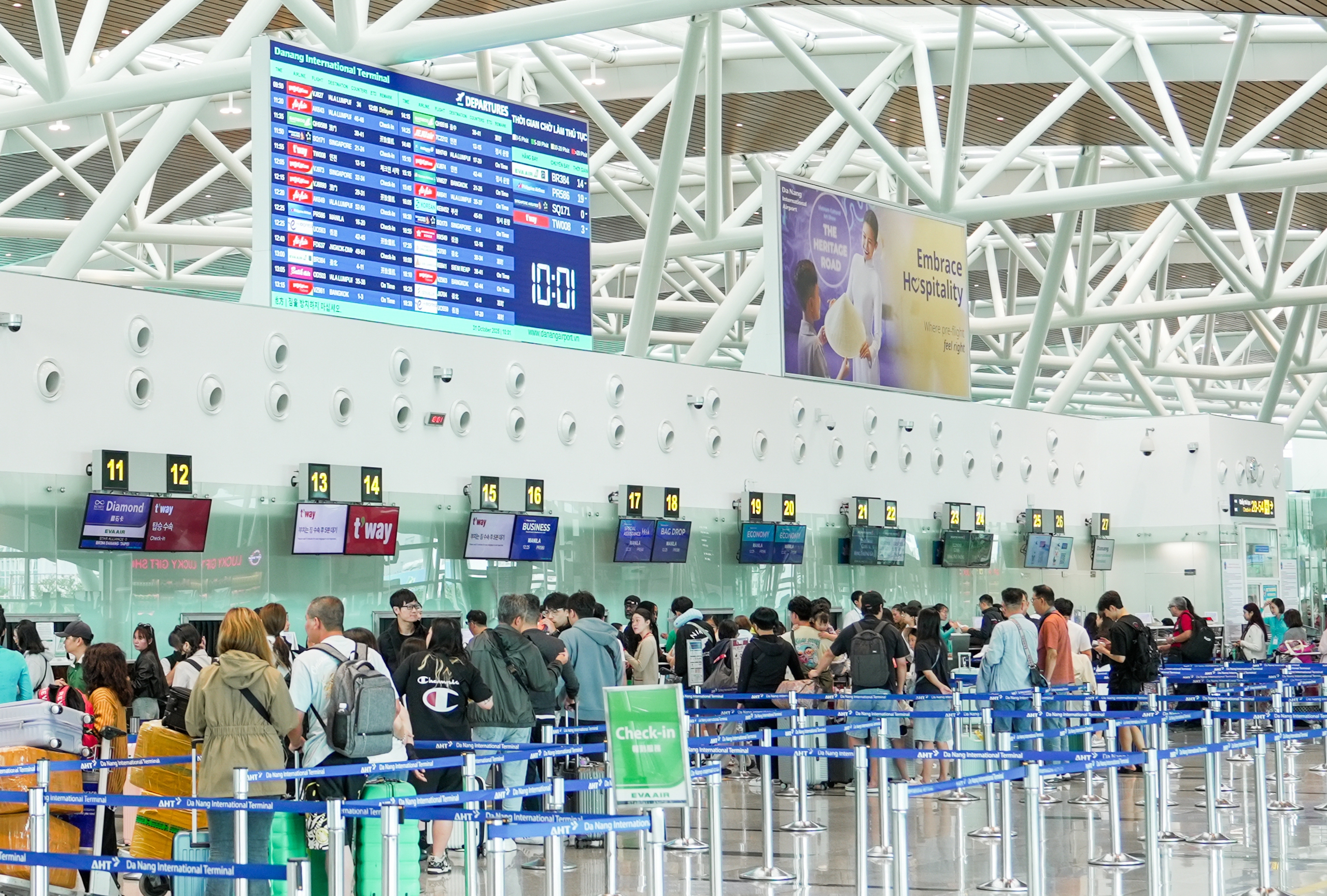 Nhà ga quốc tế T2 Đà Nẵng đạt chuẩn 5 sao năm 2026 tiếp tục nâng cao chất lượng dịch vụ - Ảnh 1.