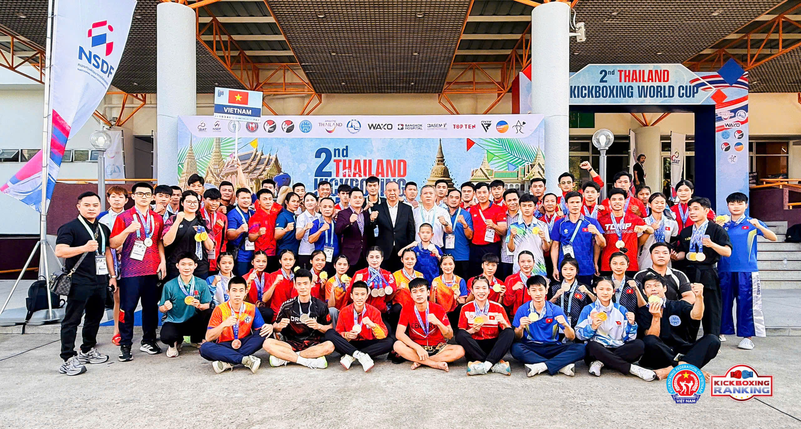 Võ sĩ TP HCM bảo vệ thành công HCV tại Kickboxing World Cup - Ảnh 1.