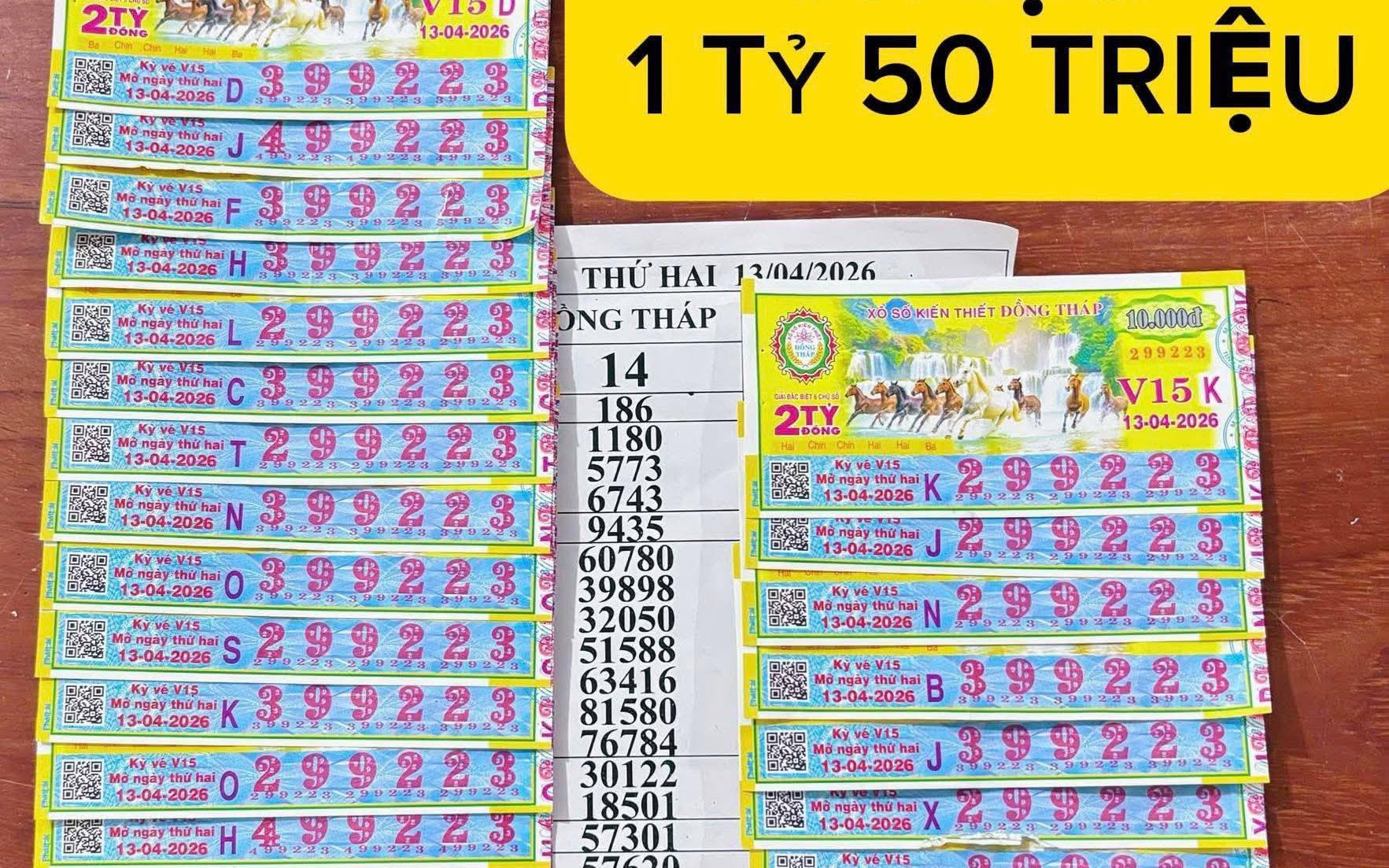 Sáng 14-4, lộ diện nhiều người ở TPHCM và các tỉnh trúng thưởng xổ số miền Nam