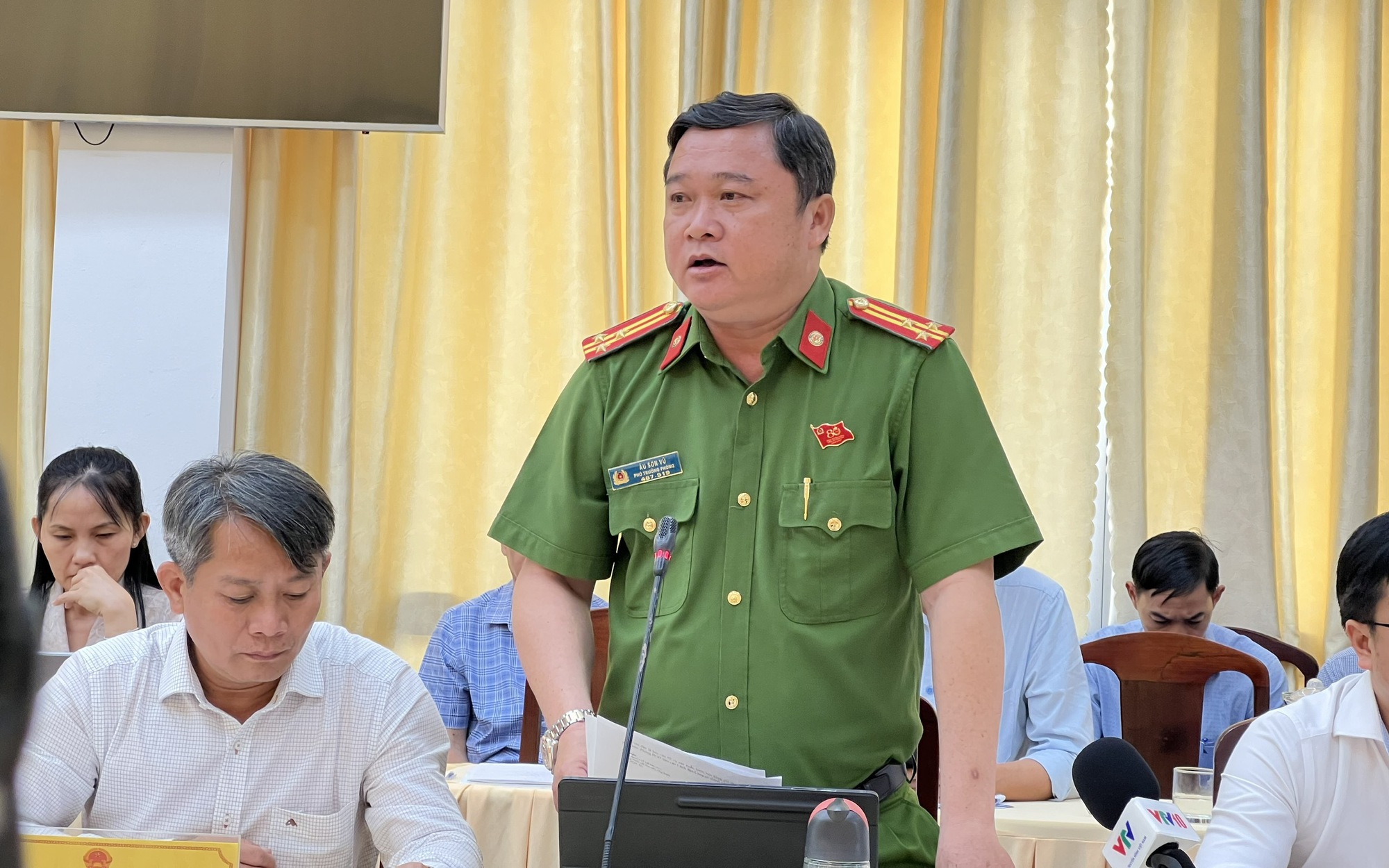 CLIP: Công an TP Cần Thơ thông tin về vụ cướp giật tài sản tại Liên Hoa Bảo Tháp