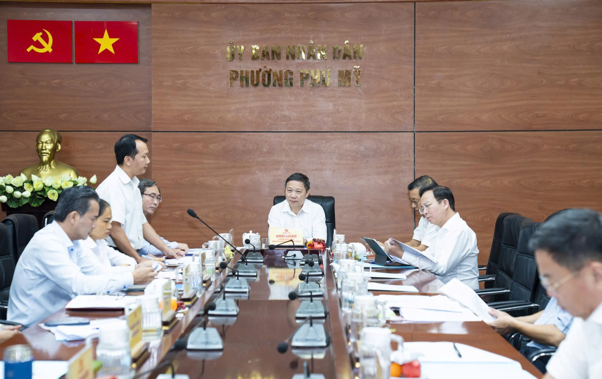 Phường Ph&uacute; Mỹ n&acirc;ng hiệu quả d&acirc;n vận, x&acirc;y dựng Đảng trong doanh nghiệp - Ảnh 1.