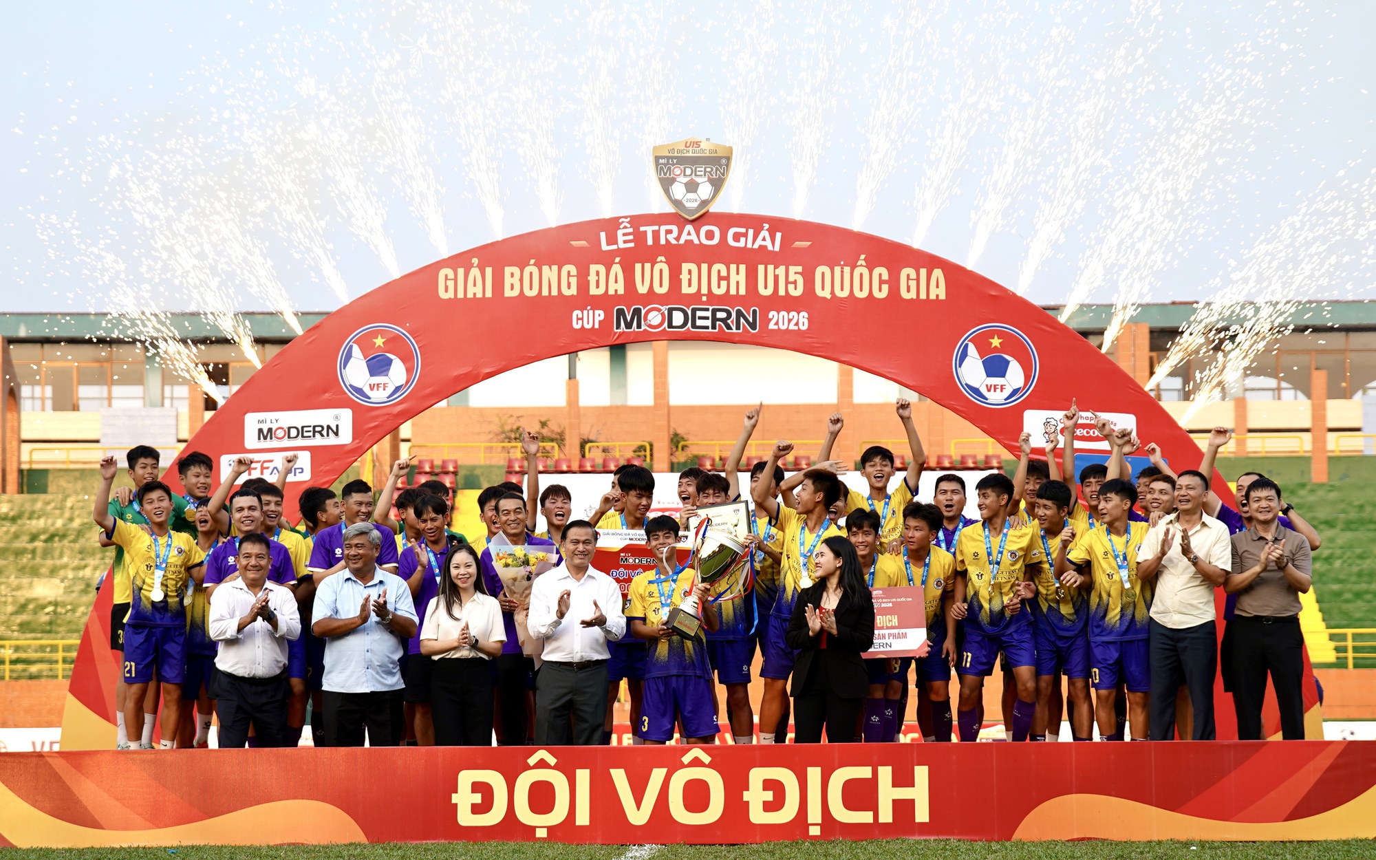 U15 Hà Nội hạ Thể Công Viettel, lần đầu vô địch quốc gia