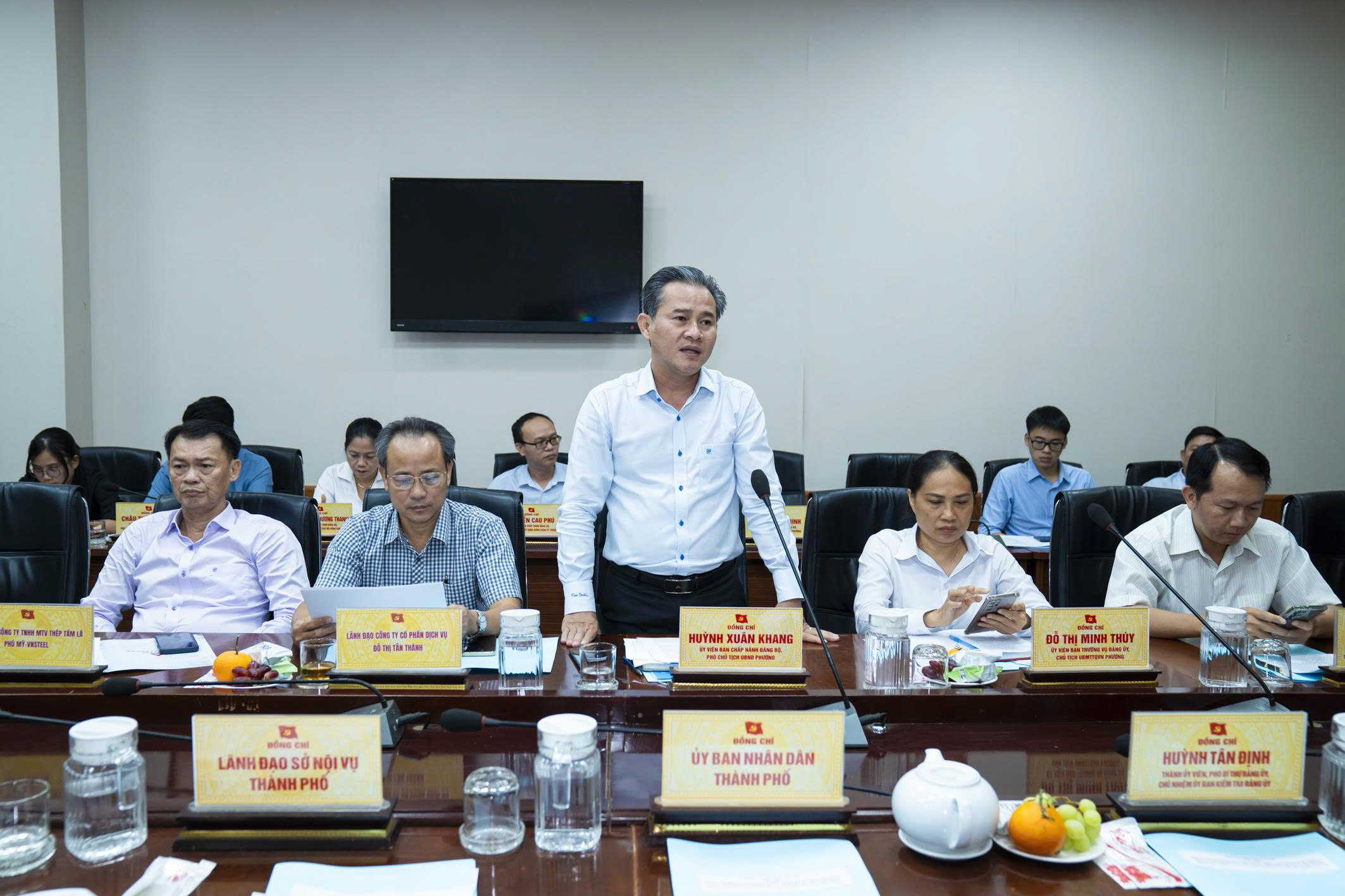 Phường Ph&uacute; Mỹ n&acirc;ng hiệu quả d&acirc;n vận, x&acirc;y dựng Đảng trong doanh nghiệp - Ảnh 2.