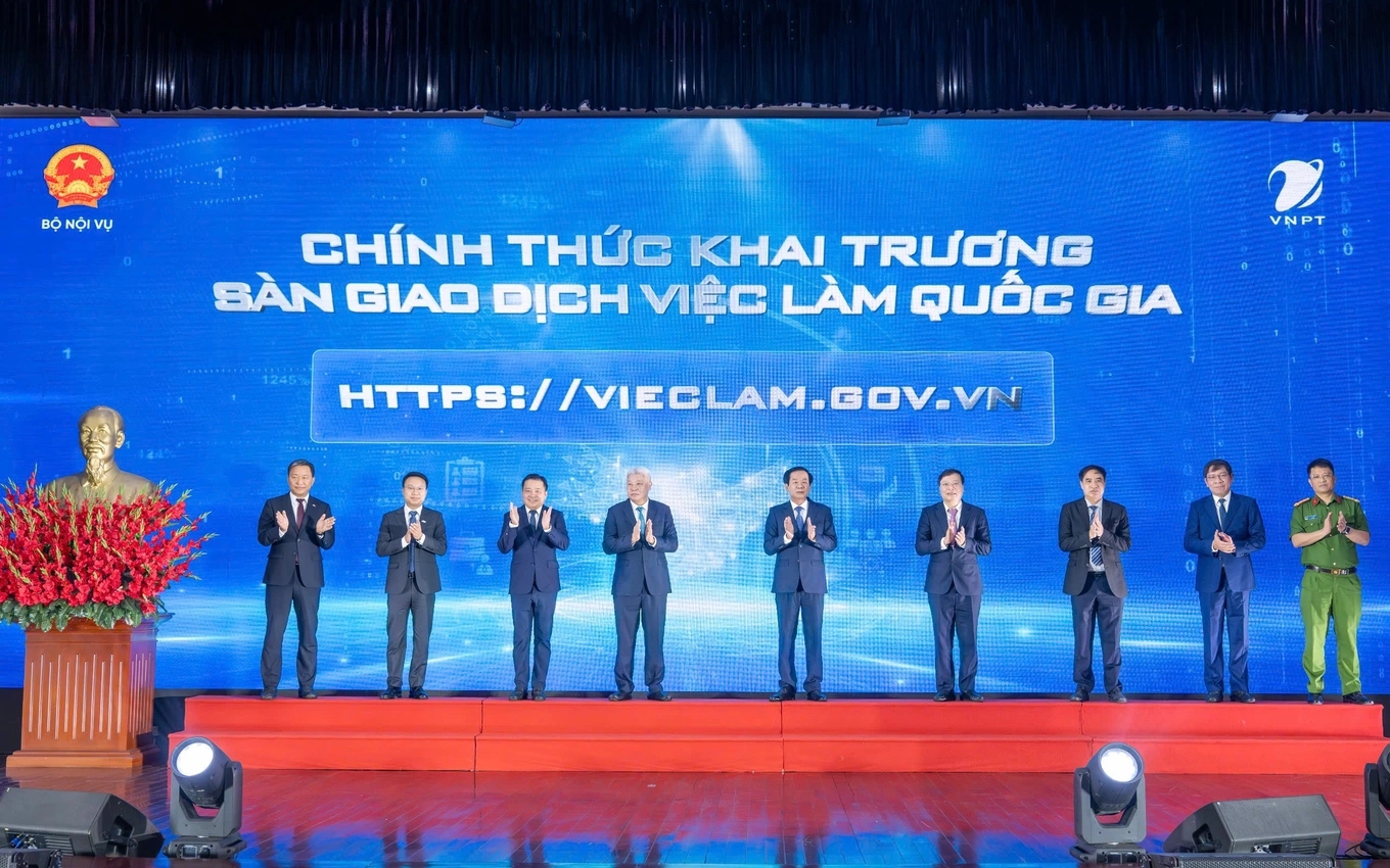 Khai trương Sàn giao dịch việc làm quốc gia, kết nối cung - cầu trên môi trường số