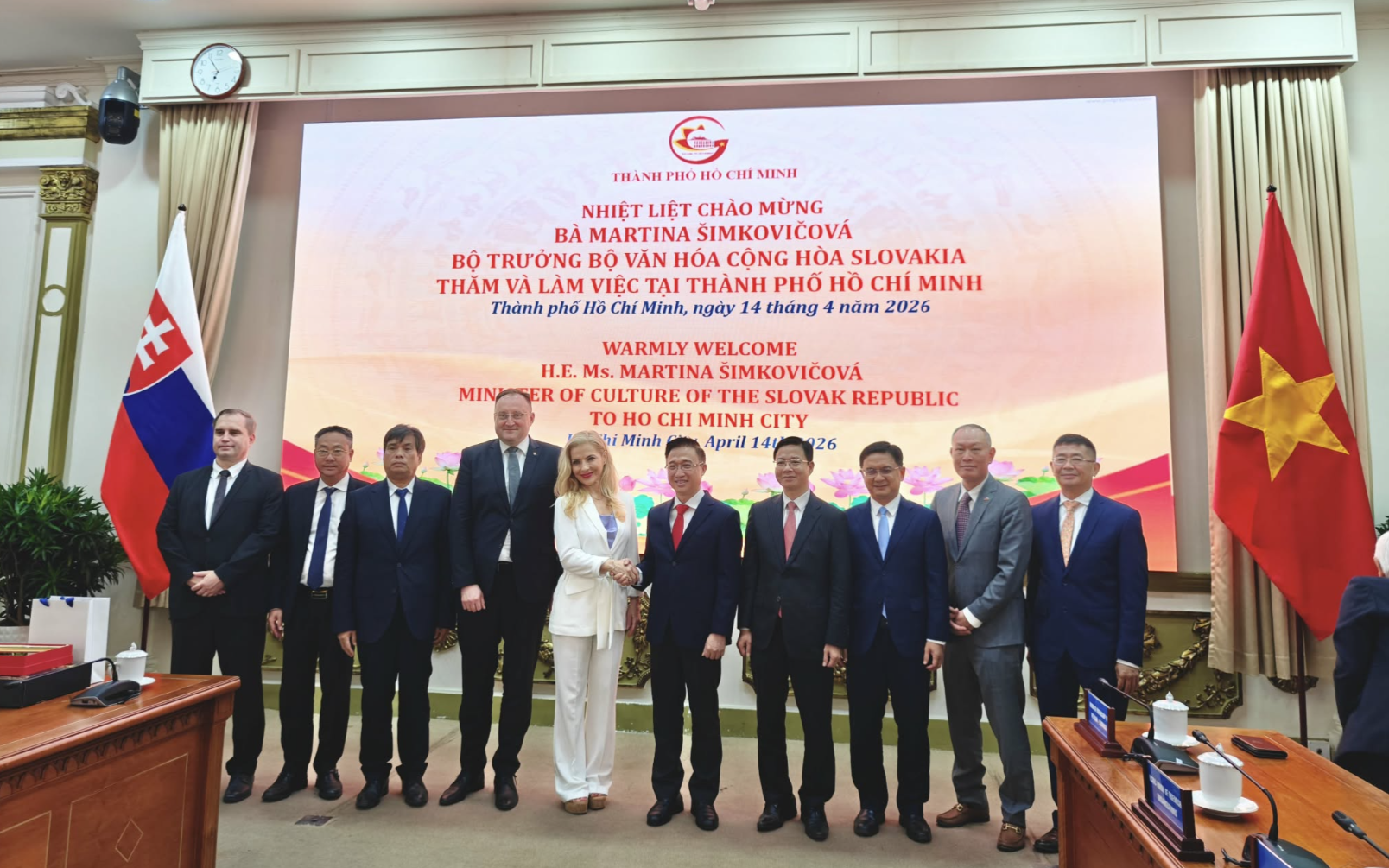 Kỳ vọng mới trong hợp tác giữa TPHCM và Slovakia