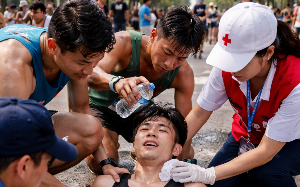 Runner bất ngờ gục ngã ở 20m cuối, bác sĩ khuyến cáo những điều cần thiết