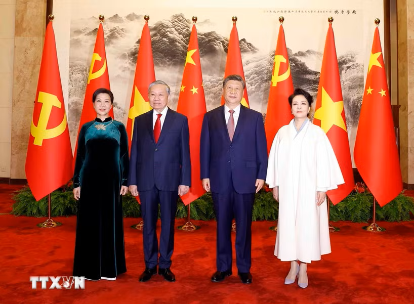 Tổng Bí thư, Chủ tịch nước Tô Lâm hội đàm với Tổng Bí thư, Chủ tịch Trung Quốc Tập Cận Bình - Ảnh 6.