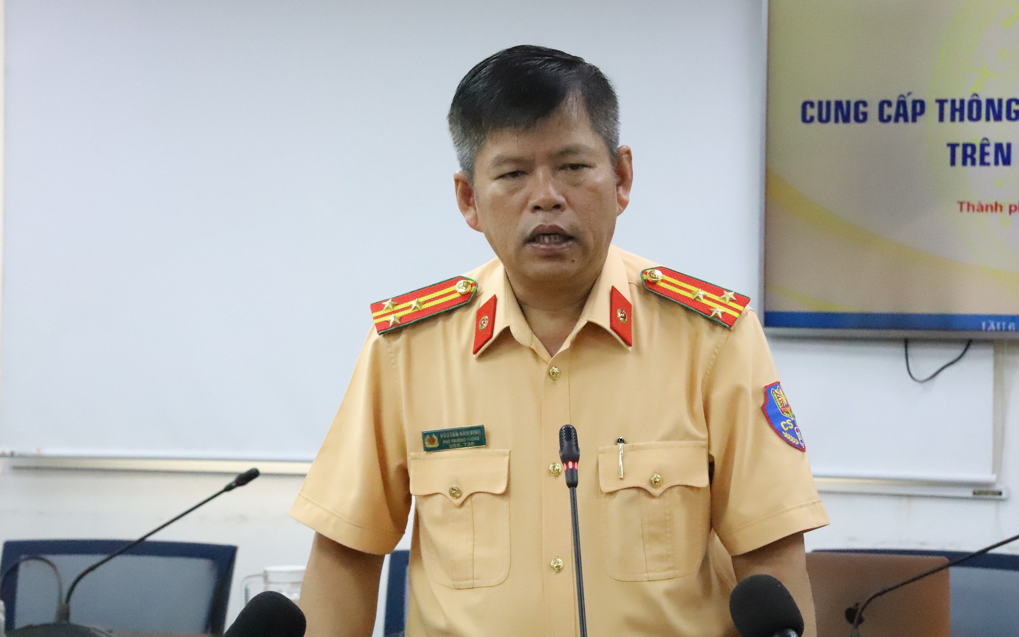 Lãnh đạo CSGT TPHCM: Sẽ tập trung xử lý nồng độ cồn, chạy quá tốc độ trong dịp lễ 30-4