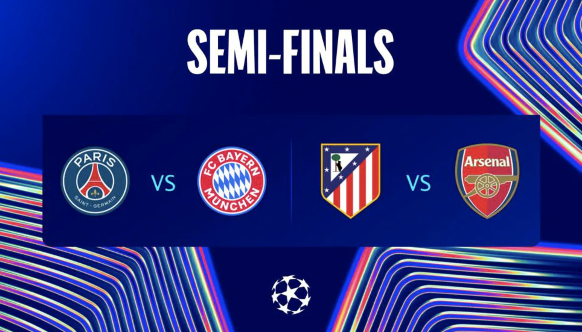 Anh hào hội tụ hai cặp đấu bán kết Champions League - Ảnh 1.